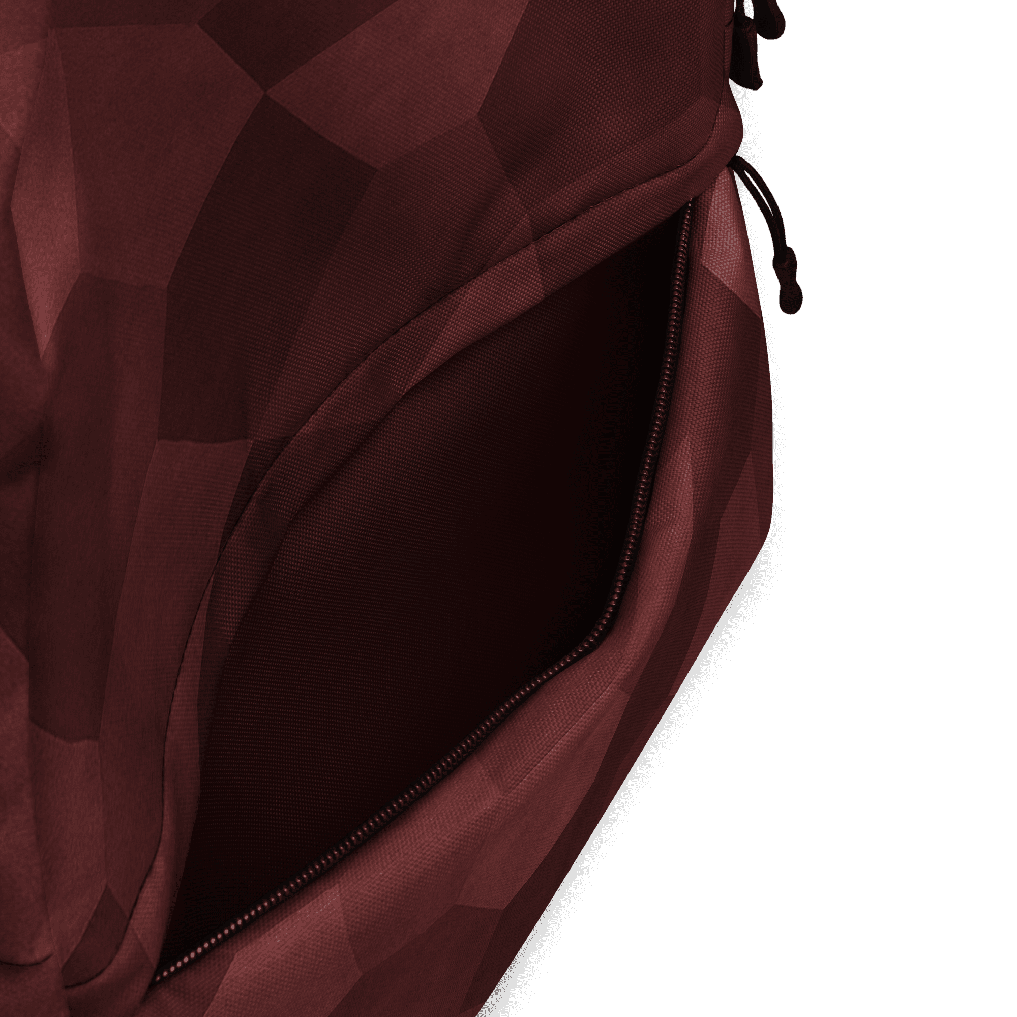 Sac à dos bordeaux imperméable avec compartiment ordinateur 15 pouces