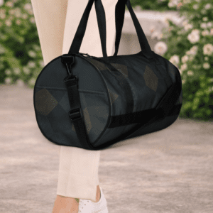 Sac de voyage bleu. Compact, structuré et résistant. Idéal pour vos trajets courts et vos séances de sport