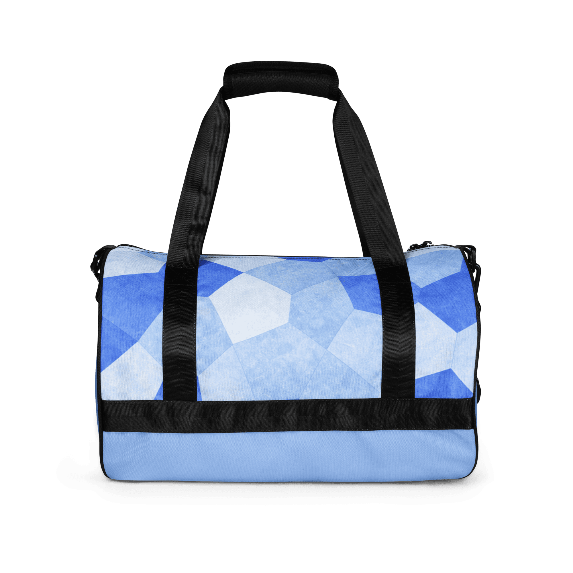 Sac de voyage bleu. Compact, structuré et résistant. Idéal pour vos trajets courts et vos séances de sport