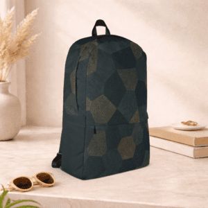 Sac à dos bleu imperméable avec compartiment ordinateur 15 pouces