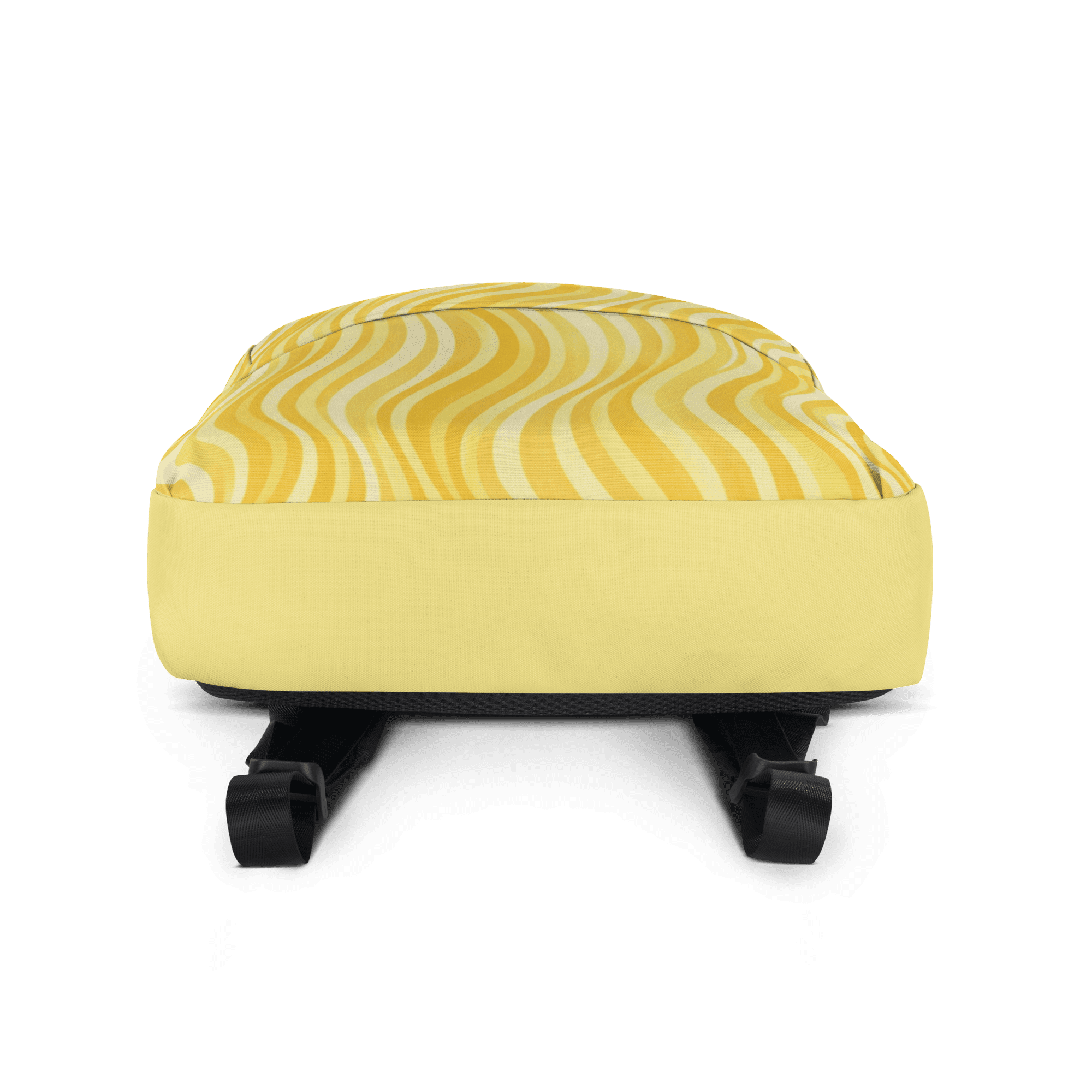 Sac à dos jaune imperméable avec compartiment ordinateur 15 pouces