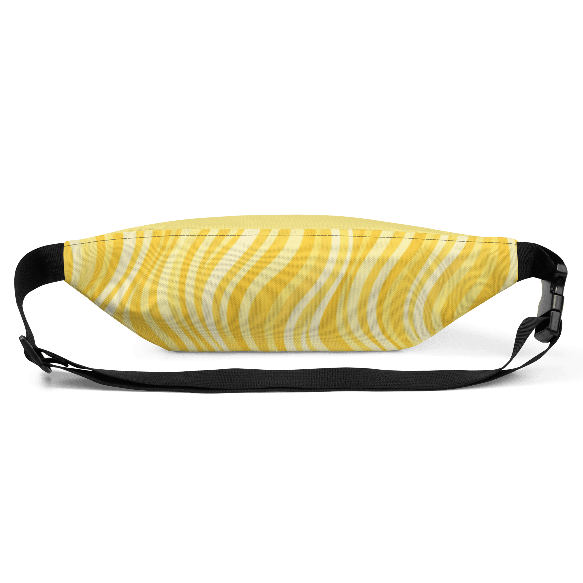 Sac banane jaune compact, pratique et élégant. Idéal pour garder vos essentiels à portée de main.